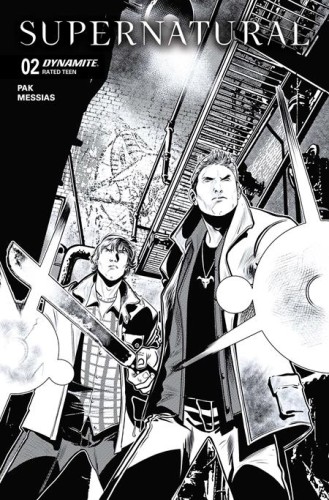 SUPERNATURAL #2 CVR F INC 1:10 EDER MESSIAS LINE ART VAR