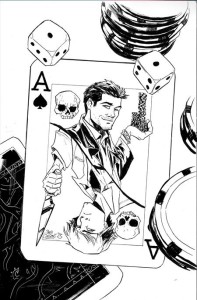 SUPERNATURAL #2 CVR L INC 1:11 DAVID COUSENS LINE ART VIRGIN FOC BONUS VAR