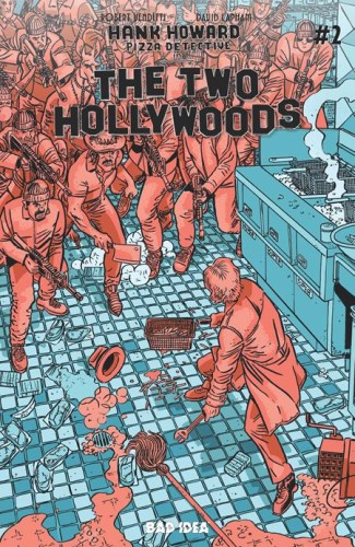 HANK HOWARD PIZZA DETECTIVE THE TWO HOLLYWOODS #2 (OF 2) CVR B DAVID LAPHAM VAR