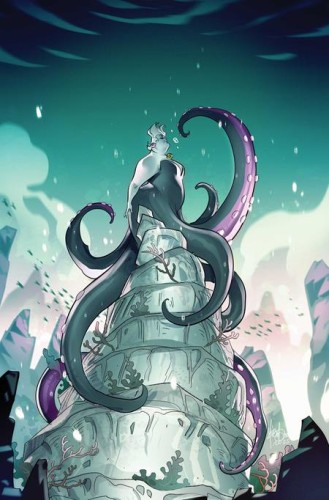 DISNEY VILLAINS URSULA #1 CVR G MIRKA ANDOLFO METAL VIRGIN CVR VAR