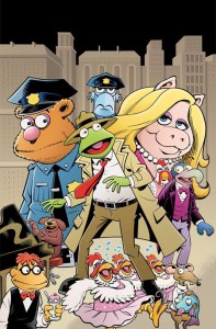 MUPPETS NOIR #1 CVR E ROGER LANGRIDGE METAL VIRGIN VAR