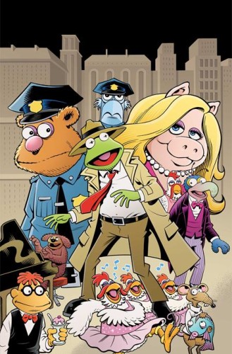 MUPPETS NOIR #1 CVR E ROGER LANGRIDGE METAL VIRGIN VAR