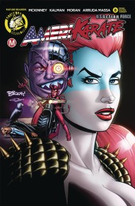 AMERIKARATE #8 CVR C MCKAY MOVIE POSTER