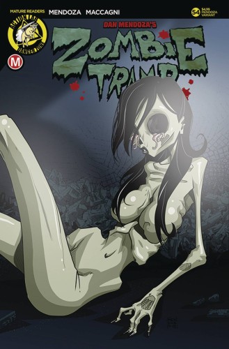 ZOMBIE TRAMP ONGOING #54 CVR E MENDOZA RISQUE A