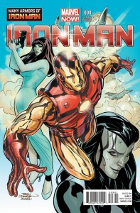 IRON MAN #8 IRON MAN MANY ARMORS VAR