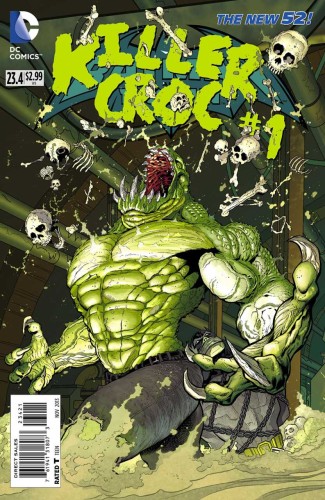 BATMAN AND ROBIN #23,4 KILLER CROC STANDARD 2D EDITION