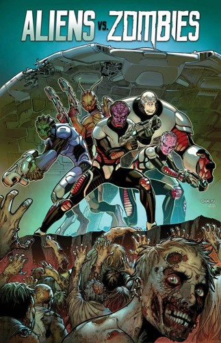 ALIENS VS ZOMBIES TP (9781942275190)