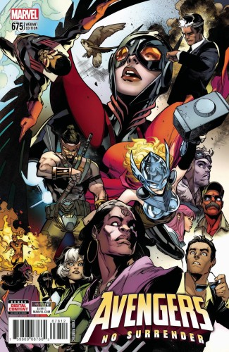 AVENGERS #675 3RD PTG LARRAZ VAR LEG