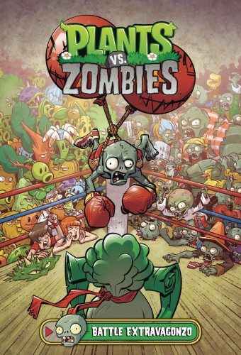 PLANTS VS ZOMBIES BATTLE EXTRAVAGONZO HC (9781506701899)