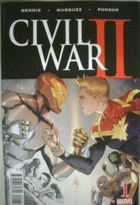 CIVIL WAR II #1 (OF 8) SKETCH FADE PREMIERE PARTY VAR