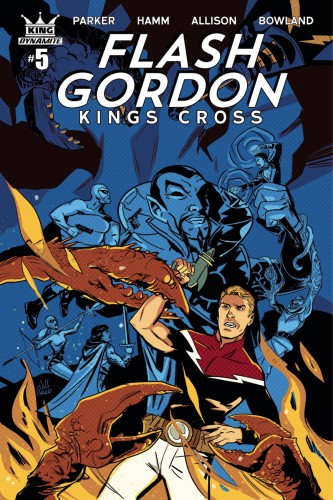 FLASH GORDON KINGS CROSS #5 (OF 5) CVR B PARKER