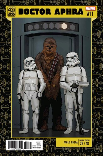 STAR WARS DOCTOR APHRA #11 RIVERA STAR WARS 40TH ANNIV VAR