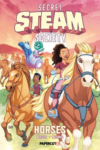 SECRET STEAM SOCIETY TP HORSES (9781545823323)