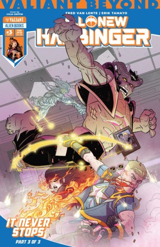 VALIANT BEYOND: ALL-NEW HARBINGER #6-IT NEVER STOPS #3 COVER A (GRIFFIN)