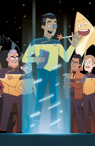 STAR TREK: LOWER DECKS #16 VARIANT B (FENOGLIO CONNECTING VARIANT)