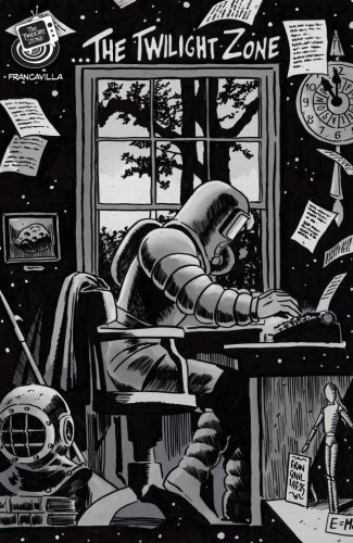 THE TWILIGHT ZONE #5 VARIANT B (FRANCAVILLA CONNECTING COVER)