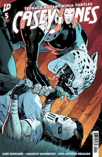 TEENAGE MUTANT NINJA TURTLES: CASEY JONES #5 COVER A (NAHUELPAN)