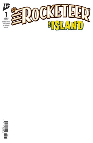THE ROCKETEER: THE ISLAND #1 VARIANT D (BLANK SKETCH VARIANT)