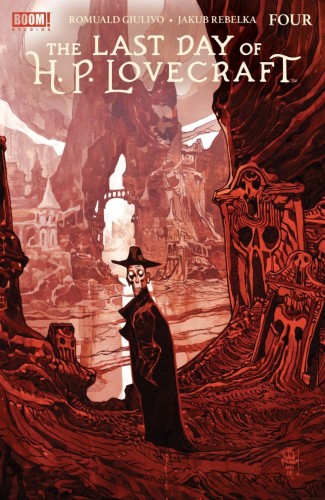 THE LAST DAY OF H.P. LOVECRAFT #4 A MAIN (DRESSED, REBELKA)