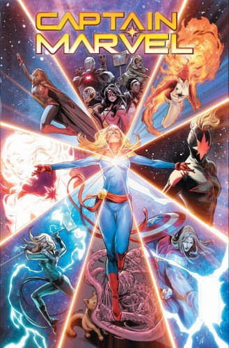 CAPTAIN MARVEL: HIGHEST, FURTHEST, FASTEST OMNIBUS CARMEN CARNERO COVER HC (9781302955786)