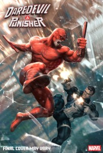 DAREDEVIL/PUNISHER THE DEVILS TRIGGER #1 KENDRICK LIM 2ND PRINTING VAR