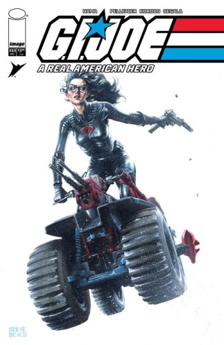 GI JOE A REAL AMERICAN HERO #323 CVR C INC 1:10 STEVE BEACH GEARS OF JOE VAR