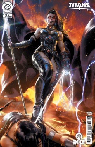 TITANS #31 CVR C DERRICK CHEW CARD STOCK VAR (DC K.O.)