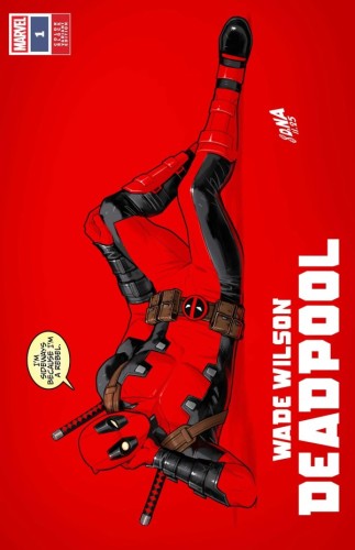WADE WILSON: DEADPOOL #1 DAVID NAKAYAMA COLOR BLOCK RED VAR