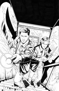 SUPERNATURAL #3 CVR H INC 1:15 EDER MESSIAS LINE ART VIRGIN VAR