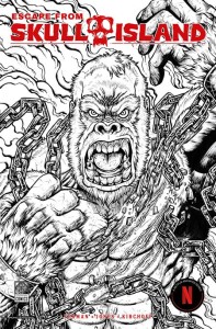 ESCAPE FROM SKULL ISLAND #1 (OF 4) CVR H MARIA WOLF BW VAR