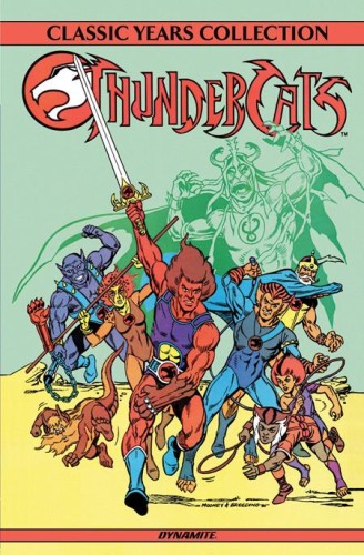 THUNDERCATS CLASSIC YEARS COLLECTION OMNIBUS HC CLASSIC COVER SIGNED BY LARRY KENNEY (9781524128838)