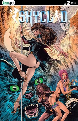 SKYCLAD #2 CVR A MICHAL DUTKIEWICZ FAMILIAR FRENZY