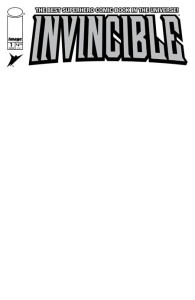 INVINCIBLE FOIL EDITION #1 REPRINT CVR D BLANK SKETCH VAR