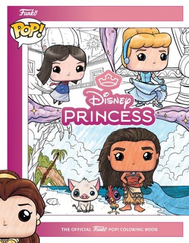 DISNEY PRINCESS HC THE OFFICIAL FUNKO POP COLORING BOOK (9798337402314)