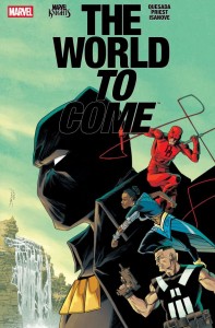 MARVEL KNIGHTS: THE WORLD TO COME #6 25 COPY INCV DECLAN SHALVEY VAR
