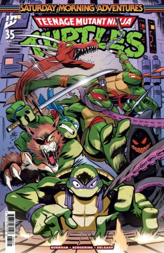 TEENAGE MUTANT NINJA TURTLES: SATURDAY MORNING ADVENTURES #35 VAR B (NEO)