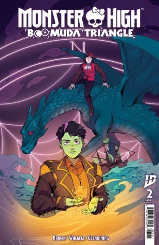 MONSTER HIGH: BOOMUDA TRIANGLE #2 VAR B (HANAKATA CONNECTING VAR)