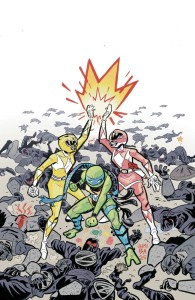 MIGHTY MORPHIN POWER RANGERS/TEENAGE MUTANT NINJA TURTLES III #5 K UNLIMITED VAR (FULL ART, BA)