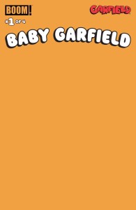 BABY GARFIELD #1 D BLANK SKETCH ORANGE VAR (DRESSED, SKETCH)