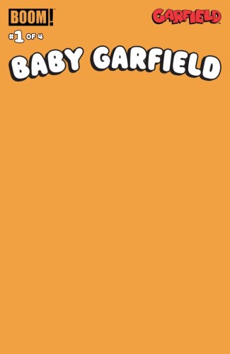 BABY GARFIELD #1 D BLANK SKETCH ORANGE VAR (DRESSED, SKETCH)