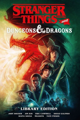 STRANGER THINGS AND DUNGEONS & DRAGONS LIBRARY EDITION HC (9781506747347)