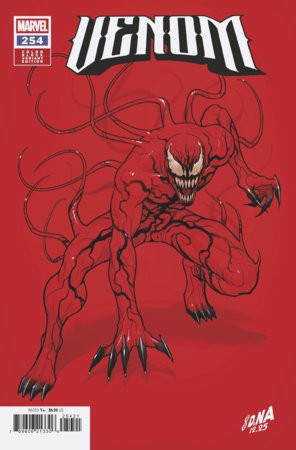 VENOM #254 DAVID NAKAYAMA COLOR BLOCK RED VAR