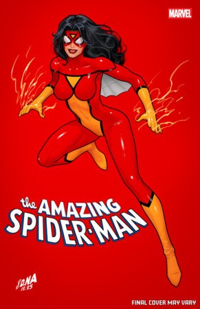 AMAZING SPIDER-MAN #22 DAVID NAKAYAMA COLOR BLOCK RED VAR