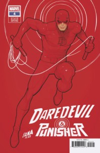 DAREDEVIL/PUNISHER: THE DEVILS TRIGGER #4 DAVID NAKAYAMA COLOR BLOCK RED VAR