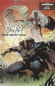 STORM: EARTHS MIGHTIEST MUTANT #1 JUAN FRIGERI BLACK PANTHER VAR