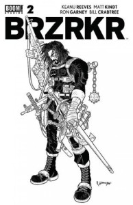 BRZRKR (BERZERKER) #2 1:20 Rafael Grampá Black & White Var
