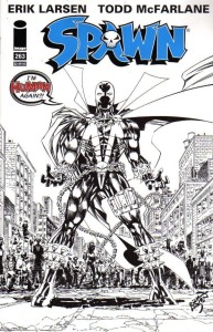 SPAWN #263 LARSEN SKETCH VAR