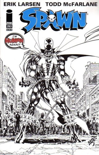SPAWN #263 LARSEN SKETCH VAR