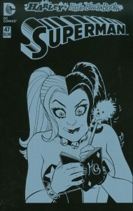 SUPERMAN #47 (N52) Lee Bermejo Harley Quinn Black Book Blind Bag Var