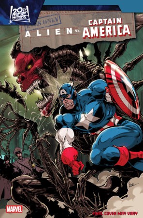 ALIEN VS. CAPTAIN AMERICA #4 KAARE ANDREWS VAR